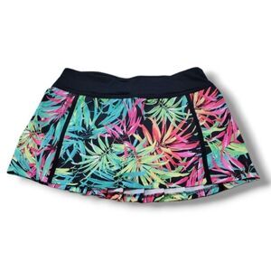 New Fabletics Skort Size Small W28" Waist Lorraine Skirt Floral Activewear -NWT-